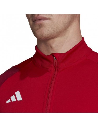 Adidas Tiro 23 Ανδρική Ζακέτα με Φερμουάρ Κόκκινη HE5650