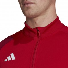 Adidas Tiro 23 Ανδρική Ζακέτα με Φερμουάρ Κόκκινη HE5650