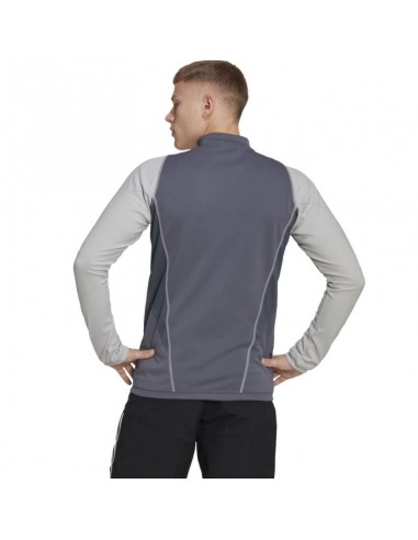 Adidas Tiro 23 Competition Ανδρική Ζακέτα με Φερμουάρ Γκρι HP1908