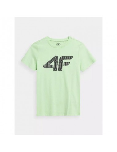 4F Παιδικό T-shirt Πράσινο 4FJSS23TTSHM293-42S