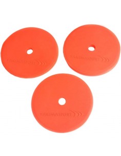 Yakimasport Sport Flat Fields Κώνοι 10τμχ σε Πορτοκαλί Χρώμα 100580