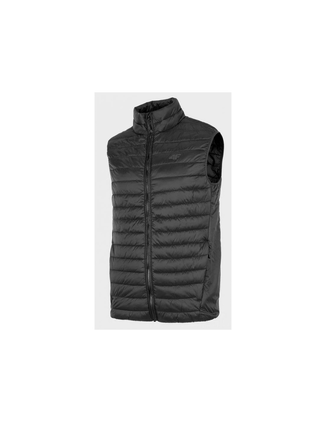 4F Αμάνικο Ανδρικό Μπουφάν Μαύρο 4FSS23TDJAM082-20S