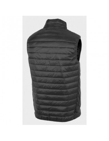 4F Αμάνικο Ανδρικό Μπουφάν Μαύρο 4FSS23TDJAM082-20S