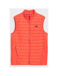 4F Αμάνικο Ανδρικό Μπουφάν Μαύρο 4FSS23TDJAM082-20S