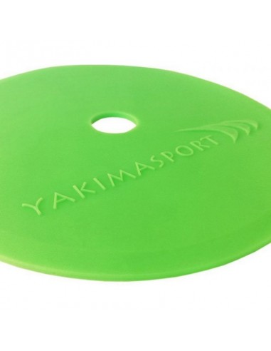 Yakimasport Sport Flat Fields Κώνοι 10τμχ σε Πράσινο Χρώμα 100587