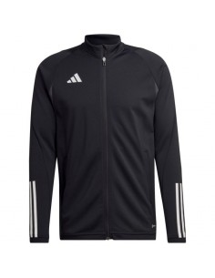 Adidas Tiro 23 Ανδρική Ζακέτα με Φερμουάρ Μαύρη HK7648