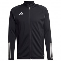 Adidas Tiro 23 Ανδρική Ζακέτα με Φερμουάρ Μαύρη HK7648