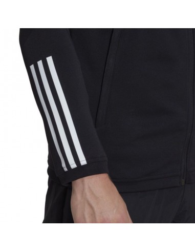 Adidas Tiro 23 Ανδρική Ζακέτα με Φερμουάρ Μαύρη HK7648