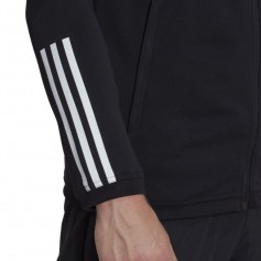 Adidas Tiro 23 Ανδρική Ζακέτα με Φερμουάρ Μαύρη HK7648