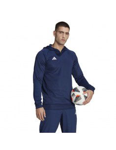 Adidas Tiro 23 Competition Ανδρικό Φούτερ με Κουκούλα Navy Μπλε HK8056 2
