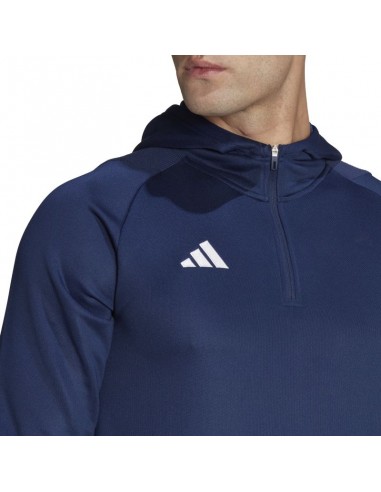 Adidas Tiro 23 Competition Ανδρικό Φούτερ με Κουκούλα Navy Μπλε HK8056