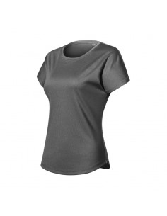 Malfini Γυναικεία Διαφημιστική Μπλούζα Κοντομάνικη σε Γκρι Χρώμα MLI-811M1