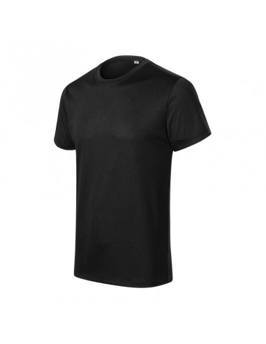 Malfini Ανδρικό Διαφημιστικό T-shirt Κοντομάνικο σε Μαύρο Χρώμα MLI-81001