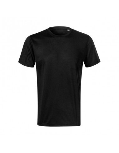 Malfini Ανδρικό Διαφημιστικό T-shirt Κοντομάνικο σε Μαύρο Χρώμα MLI-81001