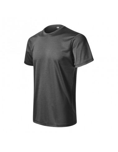 Malfini Ανδρικό Διαφημιστικό T-shirt Κοντομάνικο σε Γκρι Χρώμα MLI-810M1