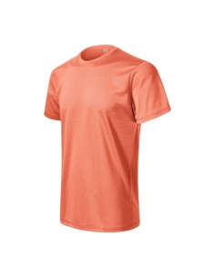 Malfini Ανδρικό Διαφημιστικό T-shirt Κοντομάνικο σε Πορτοκαλί Χρώμα MLI-810M9