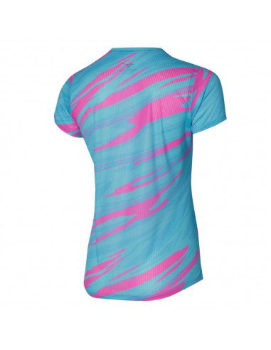 Mizuno Dry Aeroflow Graphic TeeW J2GAA21023 Τυρκουάζ