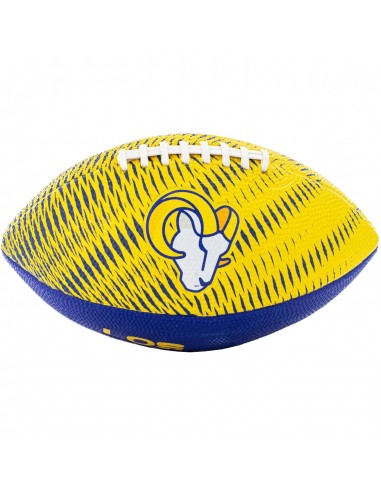 Wilson NFL Team Tailgate Jr WF4010019XBJR Μπάλα Rugby Los Angeles Rams Κίτρινη