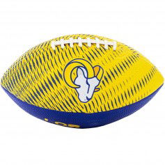 Wilson NFL Team Tailgate Jr WF4010019XBJR Μπάλα Rugby Los Angeles Rams Κίτρινη