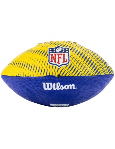 Wilson NFL Team Tailgate Jr WF4010019XBJR Μπάλα Rugby Los Angeles Rams Κίτρινη