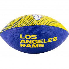 Wilson NFL Team Tailgate Jr WF4010019XBJR Μπάλα Rugby Los Angeles Rams Κίτρινη