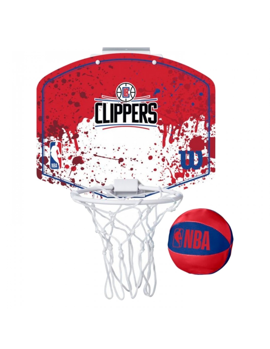 Wilson Drv Mini Hoop WTBA1302LAL Mini Μπασκέτα Δωματίου με Μπάλα