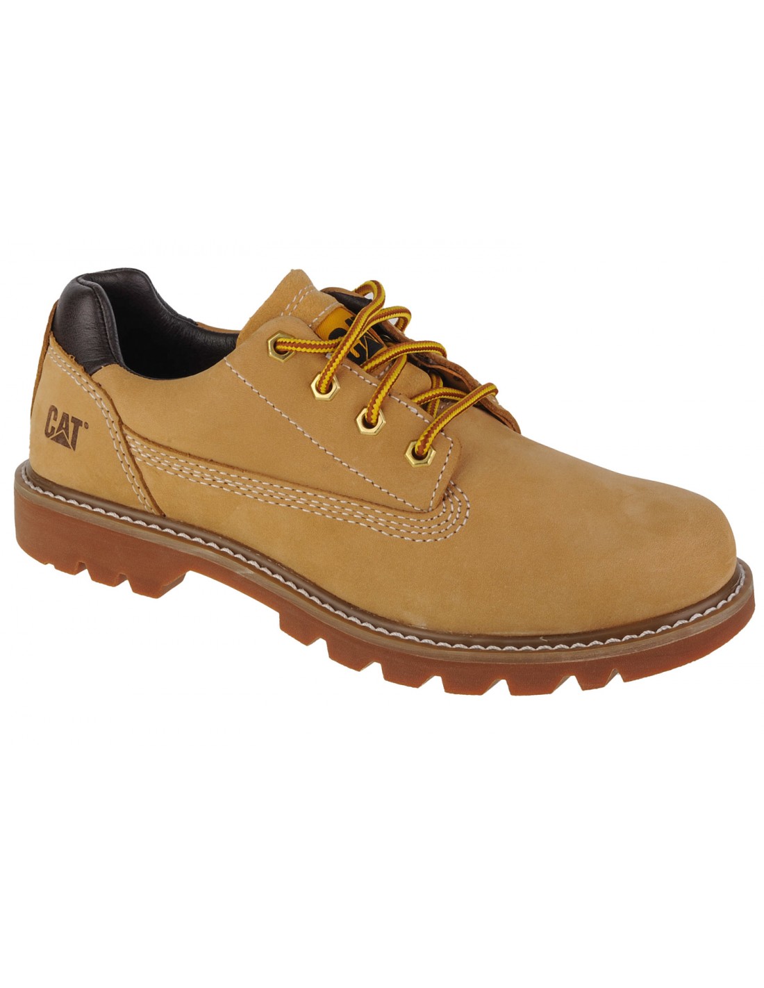 Caterpillar CAT Colorado Low 2.0 Δερμάτινα Ανδρικά Casual Παπούτσια Κίτρινα P111124