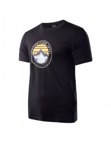 Hi-Tec Ανδρικό T-shirt Κοντομάνικο Μαύρο 92800454205