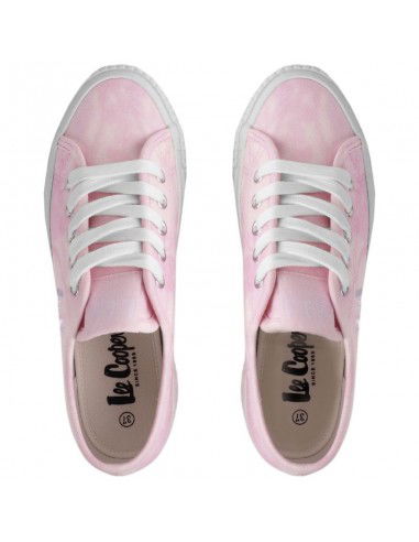 Lee Cooper Γυναικεία Flatforms Sneakers Ροζ LCW-23-31-1781LA