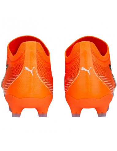 Puma Ultra Match FG/AG 107217-01 Χαμηλά Ποδοσφαιρικά Παπούτσια με Τάπες Πορτοκαλί