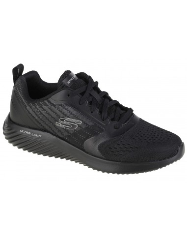 Skechers Bounder Verkona 232004-BBK Ανδρικά Αθλητικά Παπούτσια Running Μαύρα