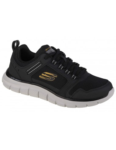 Skechers Track Knockhill 232001-BKGD Ανδρικά Αθλητικά Παπούτσια Running Μαύρα