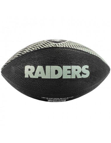 Wilson NFL Team Tailgate Las Vegas Raiders WF4010017XBJR Μπάλα Rugby Γκρι