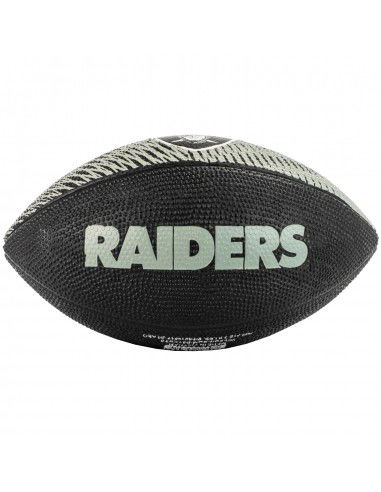 Wilson NFL Team Tailgate Las Vegas Raiders WF4010017XBJR Μπάλα Rugby Γκρι
