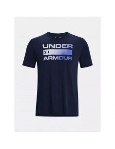 Under Armour Team Issue Wordmark Ανδρικό Αθλητικό T-shirt Κοντομάνικο Navy Μπλε 1329582-408
