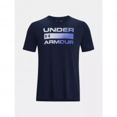 Under Armour Team Issue Wordmark Ανδρικό Αθλητικό T-shirt Κοντομάνικο Navy Μπλε 1329582-408