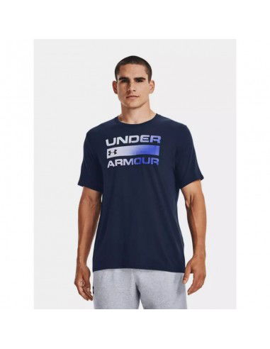 Under Armour Team Issue Wordmark Ανδρικό Αθλητικό T-shirt Κοντομάνικο Navy Μπλε 1329582-408