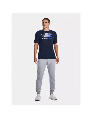Under Armour Team Issue Wordmark Ανδρικό Αθλητικό T-shirt Κοντομάνικο Navy Μπλε 1329582-408