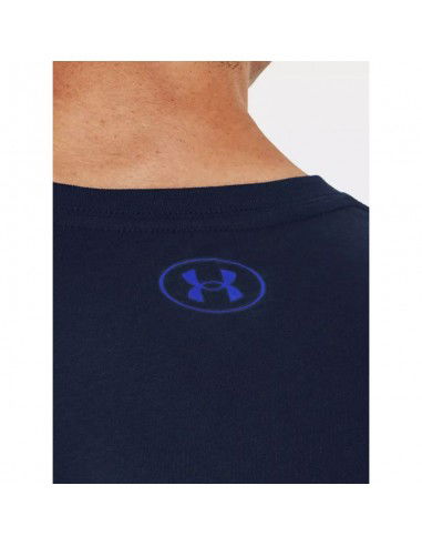 Under Armour Team Issue Wordmark Ανδρικό Αθλητικό T-shirt Κοντομάνικο Navy Μπλε 1329582-408