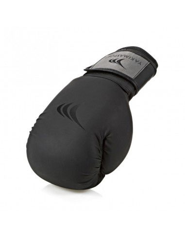 Yakimasport Mars 10050910OZ Γάντια Πυγμαχίας από Συνθετικό Δέρμα για Αγώνα Μαύρα