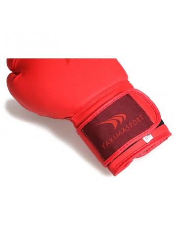 Yakimasport Sport Mars 100569 Γάντια Πυγμαχίας από Συνθετικό Δέρμα για Αγώνα Κόκκινα