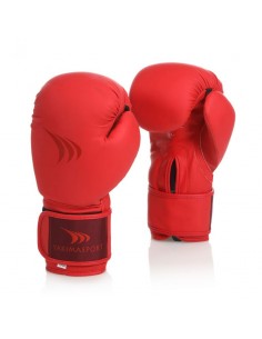 Yakimasport Sport Mars 100569 Γάντια Πυγμαχίας από Συνθετικό Δέρμα για Αγώνα Κόκκινα