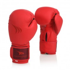 Yakimasport Sport Mars 100569 Γάντια Πυγμαχίας από Συνθετικό Δέρμα για Αγώνα Κόκκινα