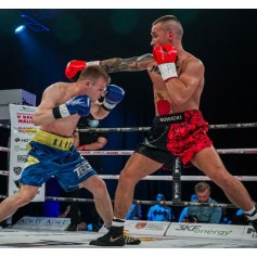 Yakimasport Yakima Sport Wolf 100524 Γάντια Πυγμαχίας από Συνθετικό Δέρμα για Αγώνα Κόκκινα