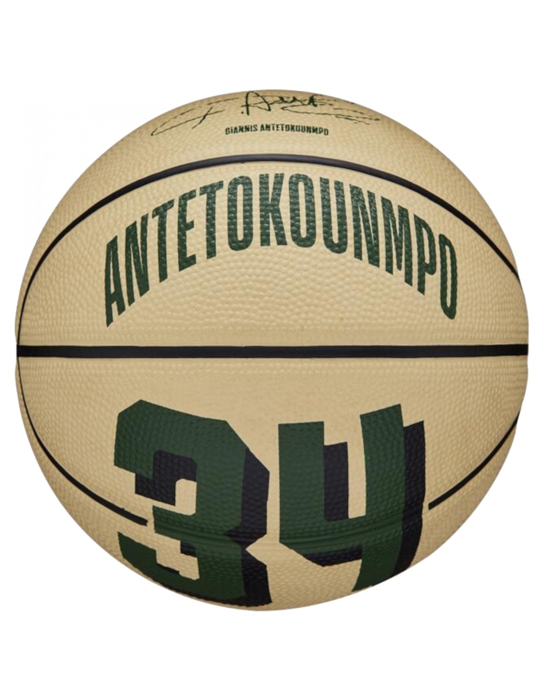 Wilson Player Icon Mini Μπάλα Μπάσκετ Indoor/Outdoor WZ4007501XB Giannis Antetokounmpo