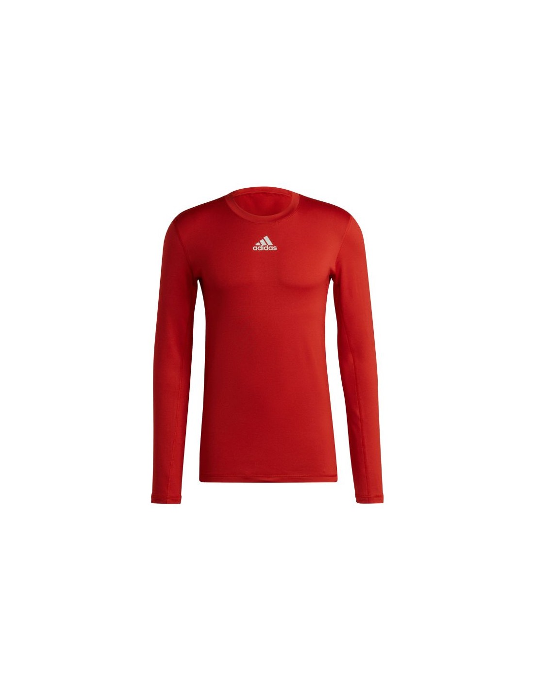 Adidas TechFit Warm Ανδρική Μπλούζα Μακρυμάνικη Κόκκινη H23126