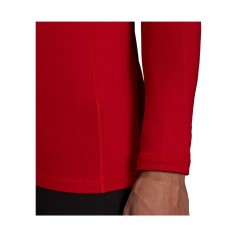 Adidas TechFit Warm Ανδρική Μπλούζα Μακρυμάνικη Κόκκινη H23126