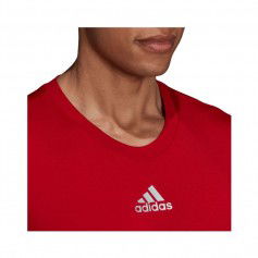 Adidas TechFit Warm Ανδρική Μπλούζα Μακρυμάνικη Κόκκινη H23126
