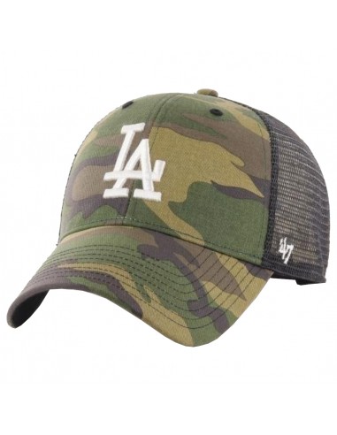 47 Brand Los Angeles Dodgers Branson Ανδρικό Jockey με Δίχτυ Πράσινο Camo B-CBRAN12GWP-CMD