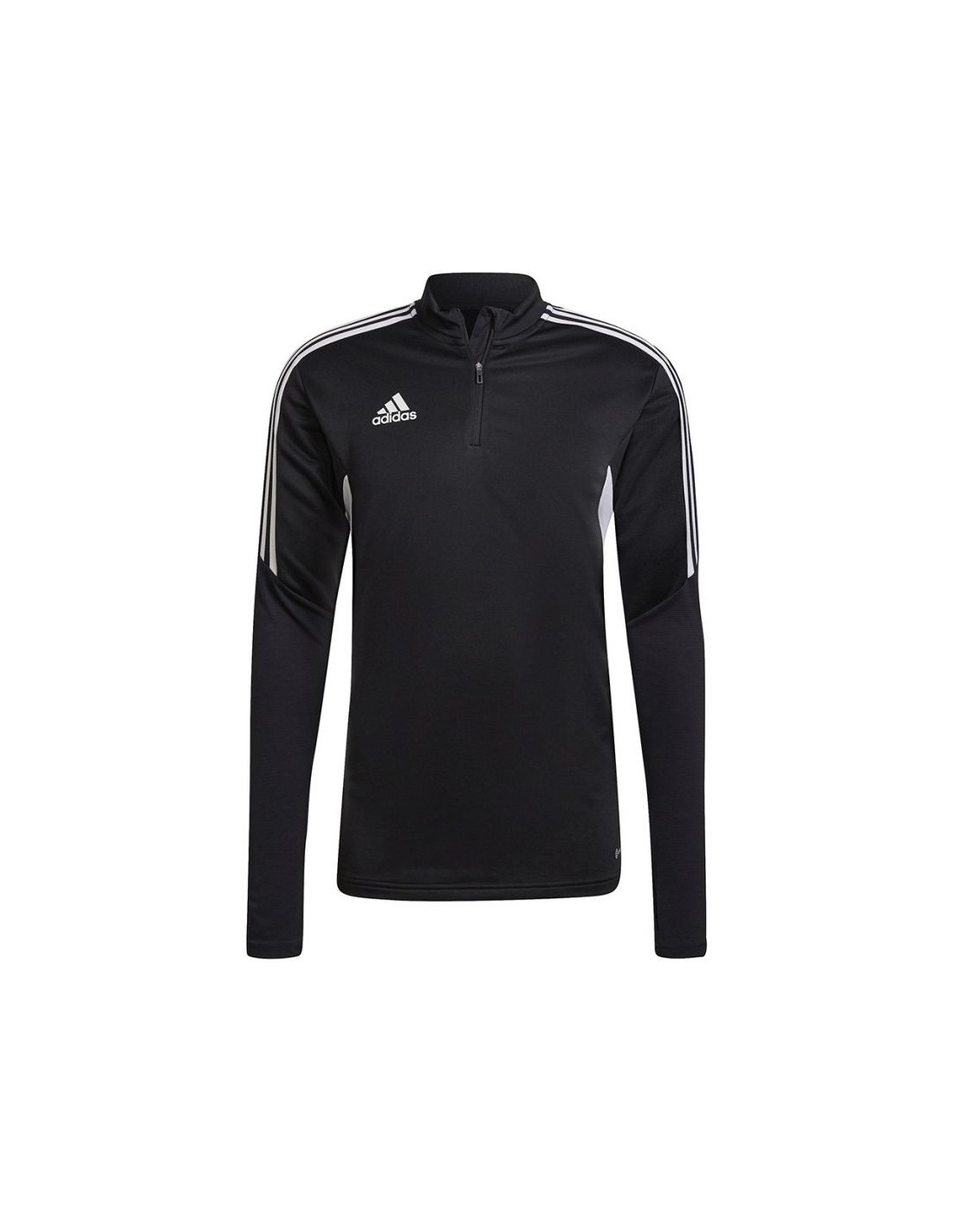 Adidas Condivo 22 Ανδρική Μπλούζα με Φερμουάρ Μακρυμάνικη Black / White HA6269